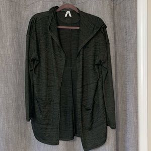 Mudd Lightweight Cardigan Medium Forest green